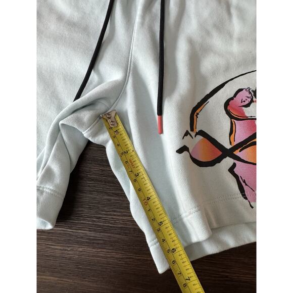 Air Jordan Shorts Men’s Small Nike Flight Fleece Glacier Blue $109 - Picture 3 of 12